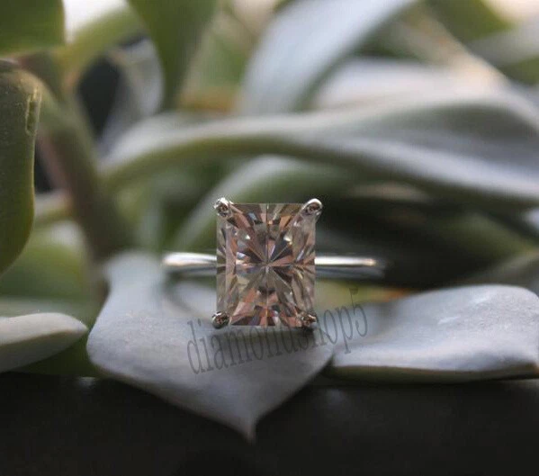 8x6 radiant moissanite deals
