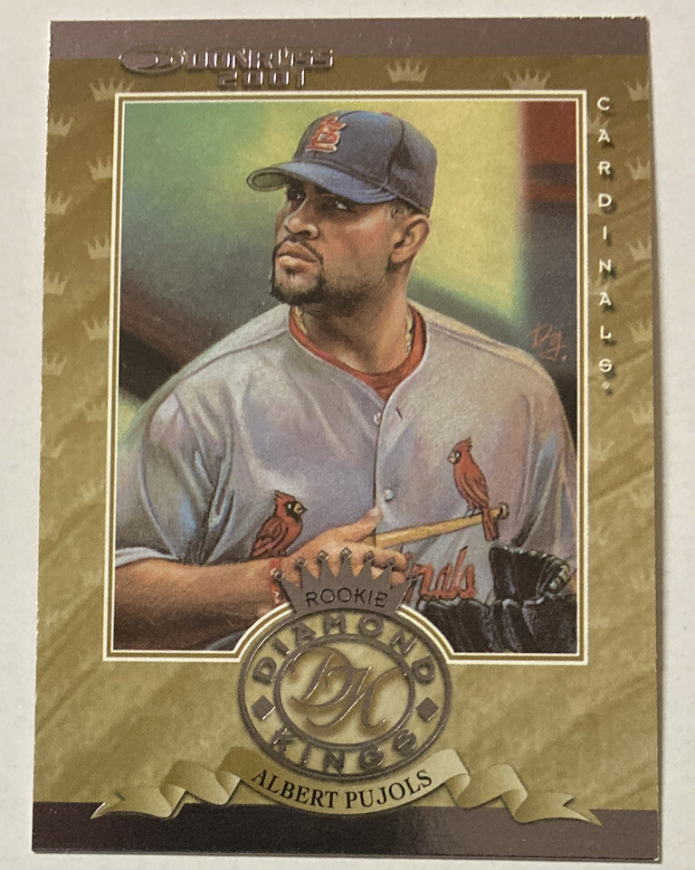 Albert Pujols 2001 Donruss Rookie Diamond Kings Rookie Card #rdk-3 (2364)