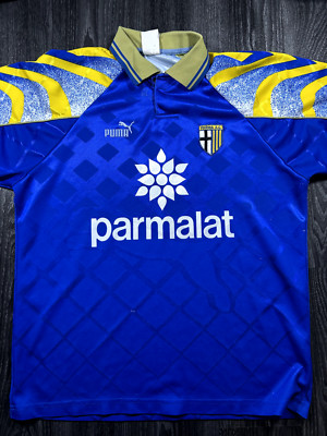 Original Authentic Puma Parma Calcio 1995/1996 Third Shirt Medium Herren