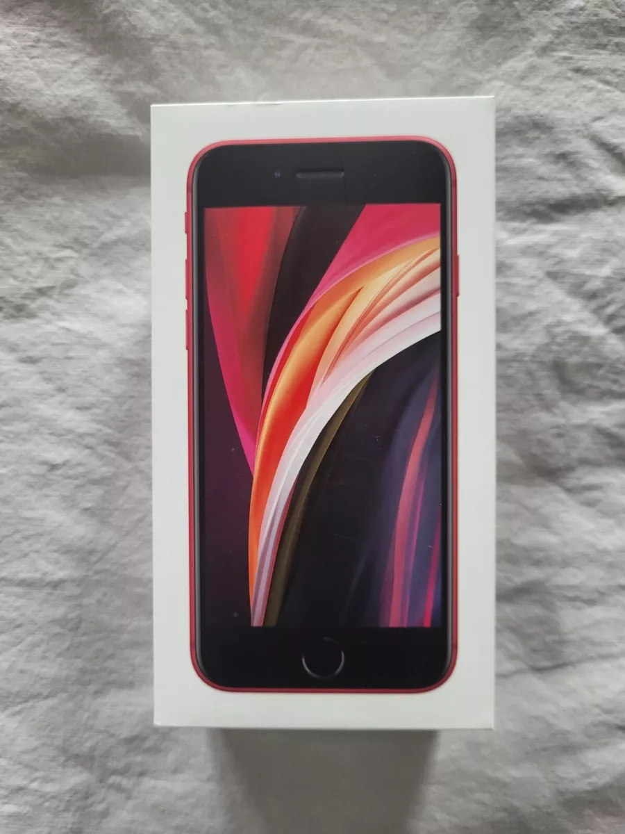 Apple iPhone SE 2020 64GB Red BOX with AIRPODS inserts