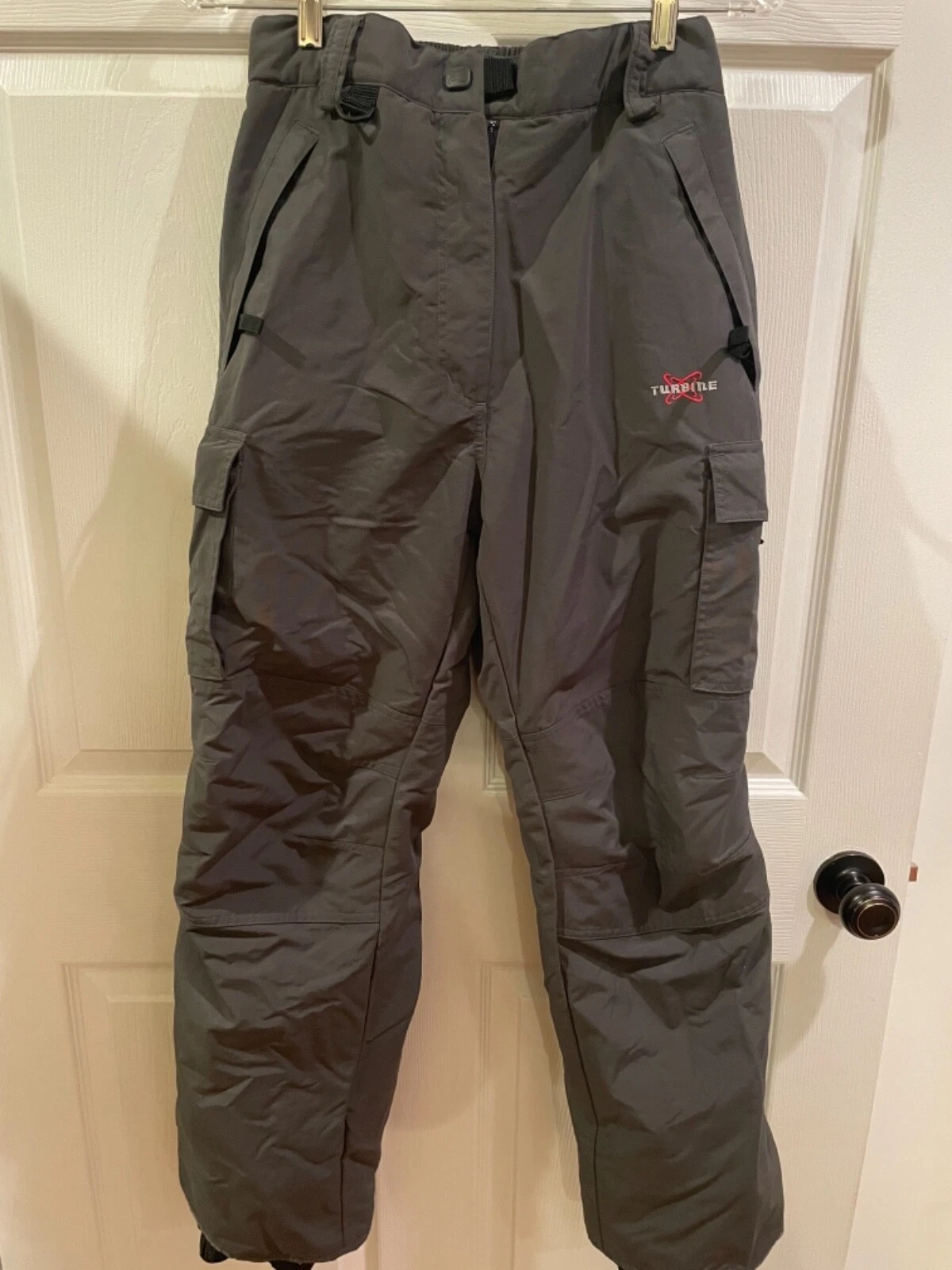 Women's TURBINE Performance Boardware Gray Ski Snow Pants Size M