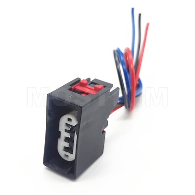 3-Pin Front Turn Signal Light Connector Pigtail For Jeep Wrangler