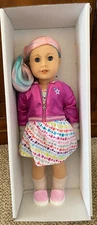 Amer. Girl 18" Truly Me #88 Doll Lt Skin Pastel Hair Blue Eye No Book Box Damage