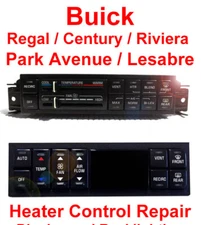 BUICK CENTURY LESABRE REGAL RIVIERA Heater Climate Control Module HVAC REPAIR