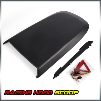 Fit For Ford Mustang GT V8 2005-09 Black Front Racing Style Air Vent Hood Scoop