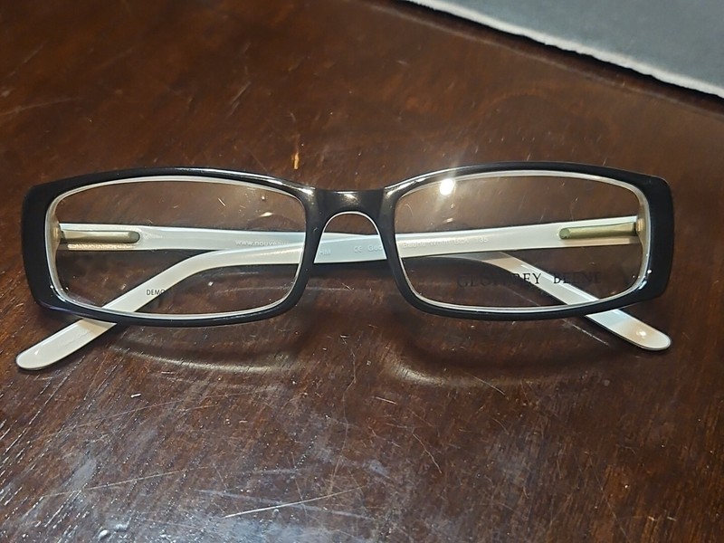 "NEW" Unisex Geoffrey Beene Whim BLK Eyeglass Frame 53-11-135