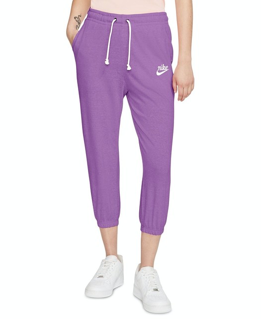 Plus Size Gym Vintage Capri Pants 