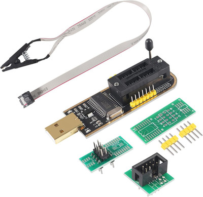 SOIC8 SOP8 Test Clip for EEPROM 93CXX / 25CXX / 24CXX + CH341A 24 25 Series