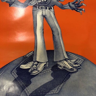 Levi's Original Rare Poster Monster Vintage 501 XX 66 Big E | eBay