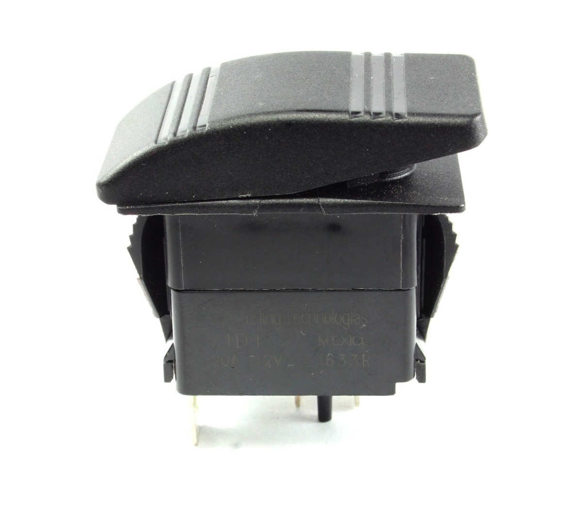 Momentary Rocker Switch | ON-None-Off SPST | 20A 12V Sealed Non-Illuminated P Momentary Rocker Switch | ON-None-Off SPST | 20A 12V Sealed Non-Illuminated P