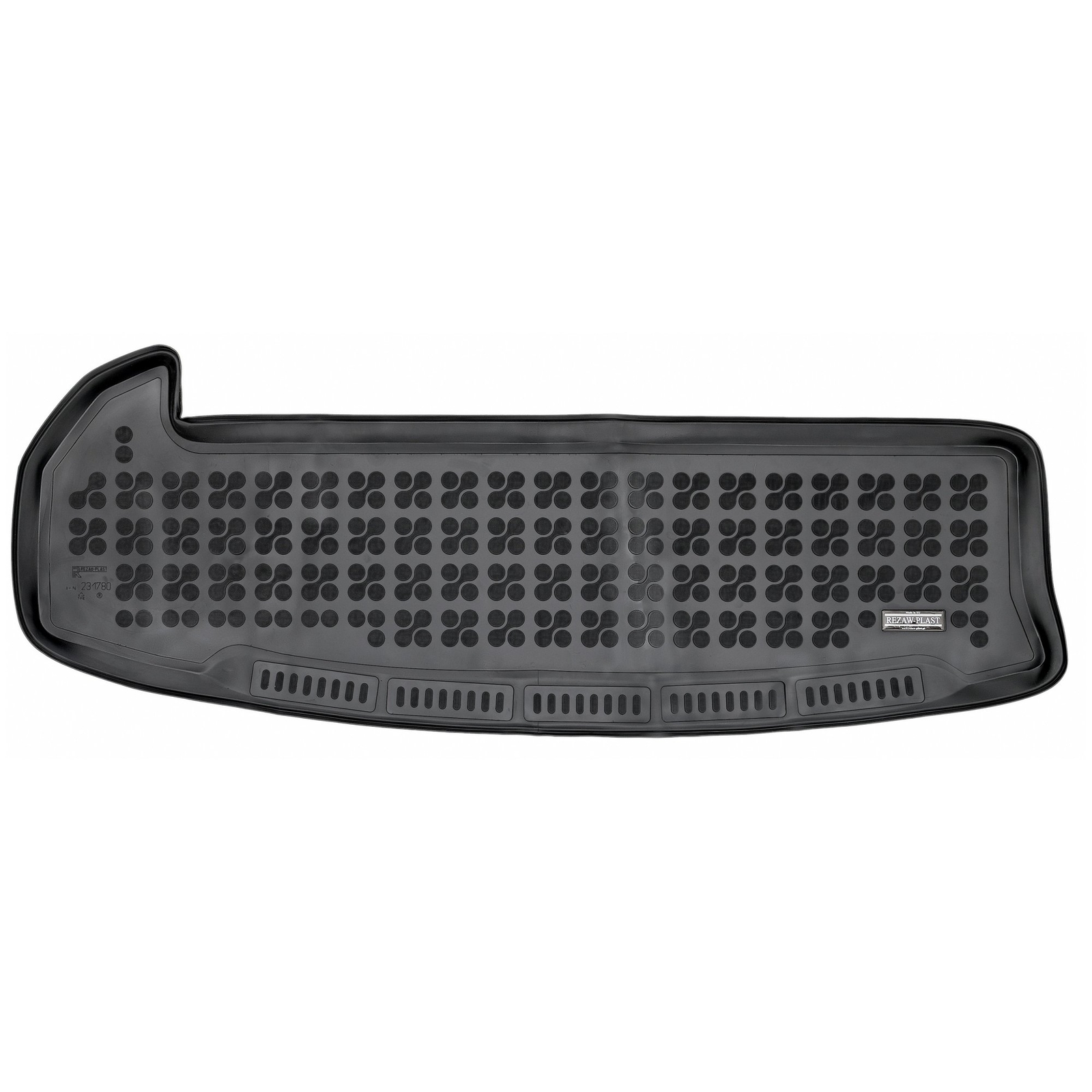 Tapis de coffre en caoutchouc anti-saleté pour Toyota Highlander 2013-2019