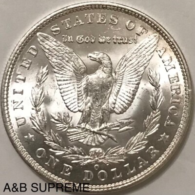 Morgan Dollar From OBW Roll Estate Hoard Choice-Gem Bu Uncirculated 90% ...