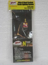N SCALE  ATLAS HAND CRAFTED SCALE LIGHTING SYSTEM CLOCK LIGHT #60 000 062