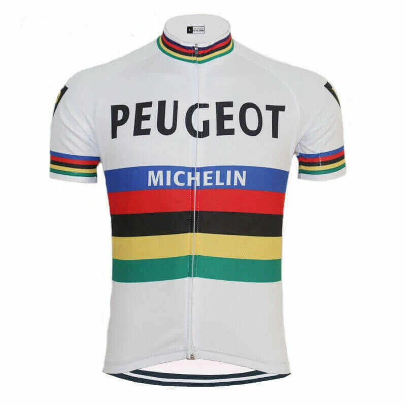Retro peugeot store cycling jersey