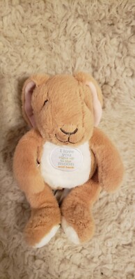 Guess How Much I Love You Nutbrown Hare Plush Stuffed Embroidered 7 Inch 2018