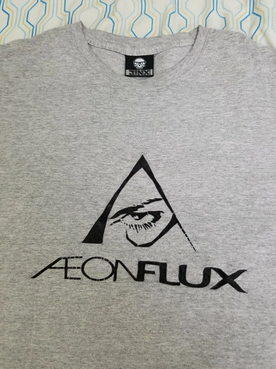 Vintage 2000s Aeon Flux Movie T Shirt Video Game Promo G4 Eye Logo TV Large