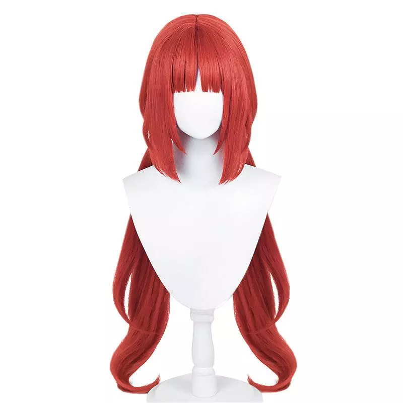 Anime Summer Time Rendering Light Milk Gold Long Straight Hair Cosplay Wig  Prop