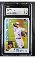 2021 Topps Chrome 70 Years of Topps Chrome 70YTC-34 Bo Bichette CSG 10 Pop 2