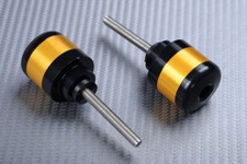Gold Bar End Grip Handelbar Weights Ø 31 mm For TRIUMPH Daytona 600 2003-2005
