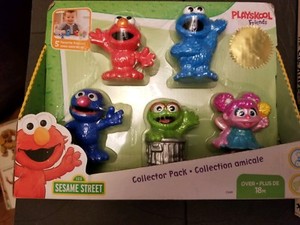 sesame street playskool collector pack 5 figures