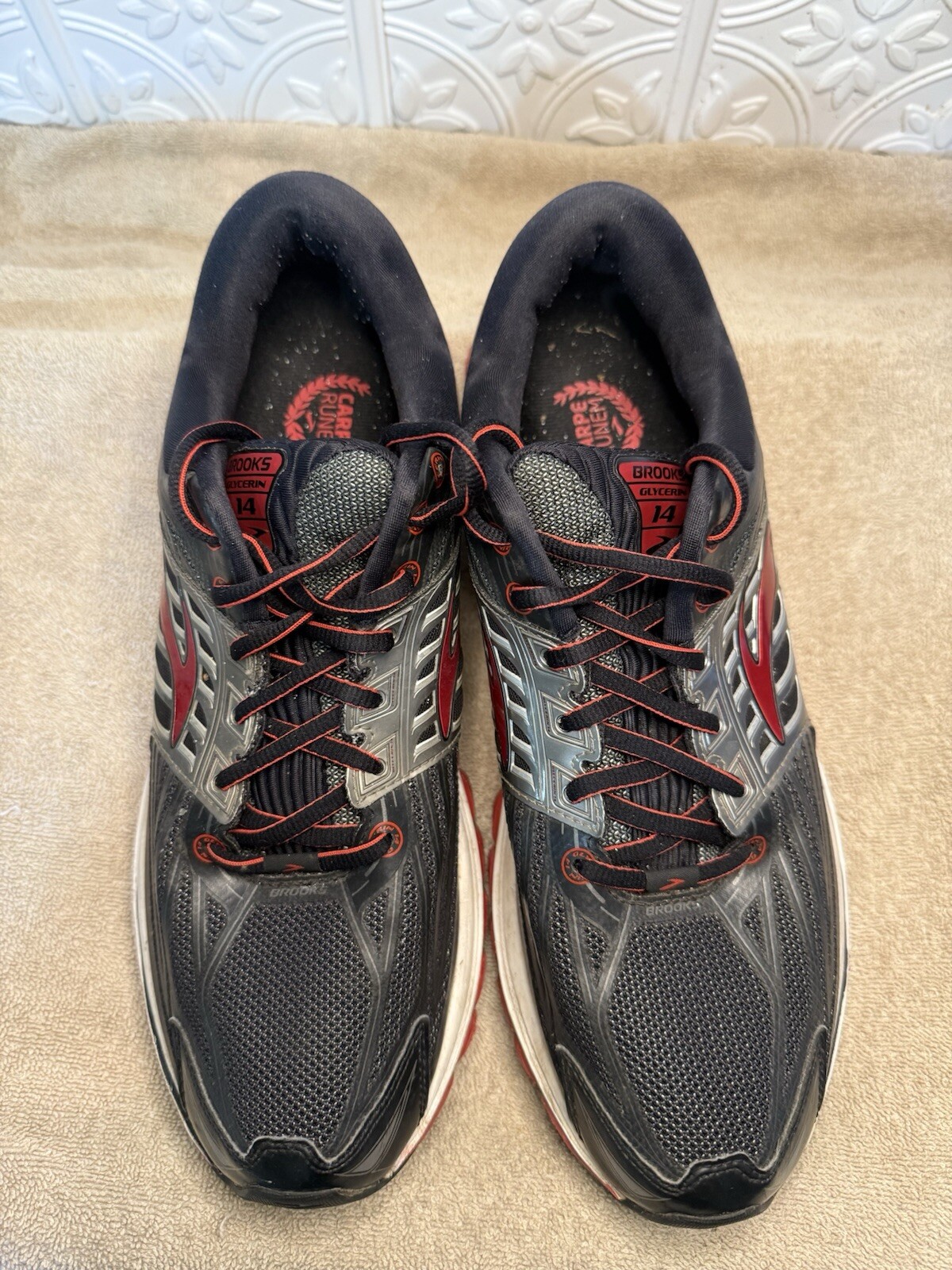 SAOLA Brooks Glycerin 14 scarpa da corsa uomo 12D tessuto palestra ginnastica sneaker