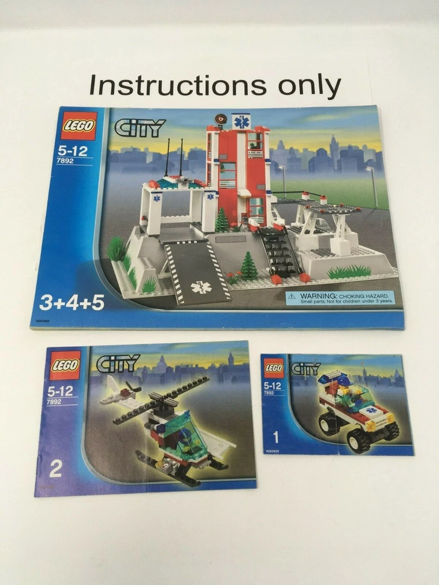 Lego city town best sale hospital