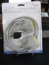 RadioShack 26-233 IEEE 1284 A-A Male to Male Computer / Printer Cable - NEW  