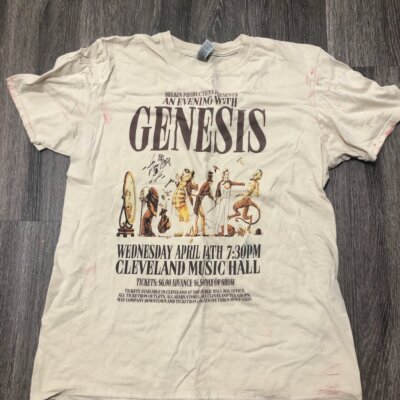 Genesis band Trick Of The Tail Unisex T-shirt 90s Natural tee NH16695