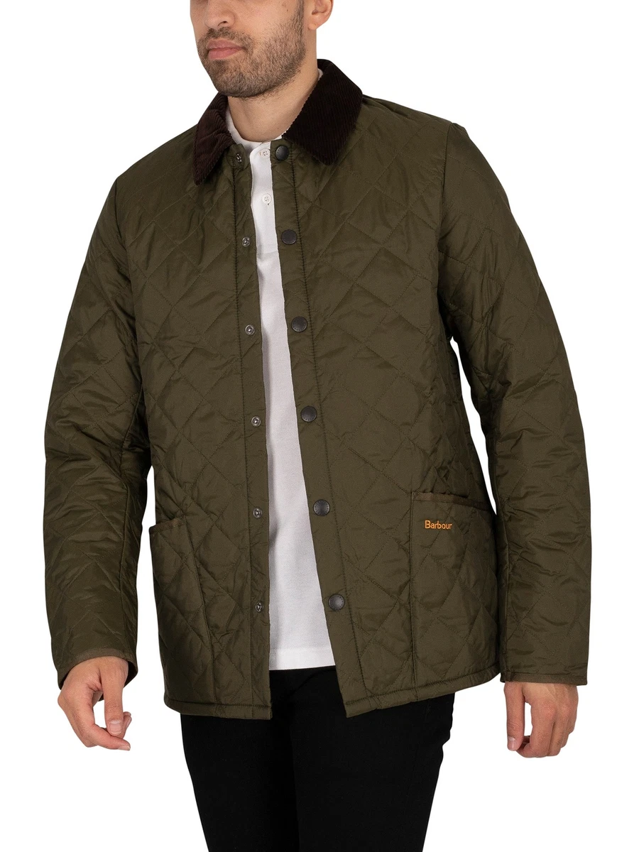 Veste barbour homme matelassée sale