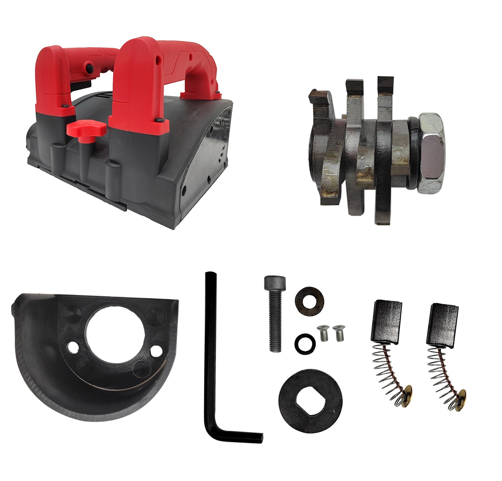 Wall Planer Removing Wall Skin Machine Concrete Renovation Shovel Gray Machine