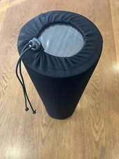 18” Foam Roller Cover, Machine Washable Fabric With Locking Drawstring.