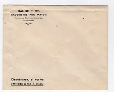 Chile 1907-10 Stationery Colon Columbus X-rare ERROR "ALBINO" UNUSED