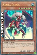 SANTA CLAWS (SPEED DUEL) • (Babbo Claws) • Ultra R • SS05 ENV01 • 1Ed • Yugioh
