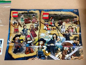 LEGO Pirates of the Caribbean 4191 Captain's Cabin 3 Minifigures 95 Pieces