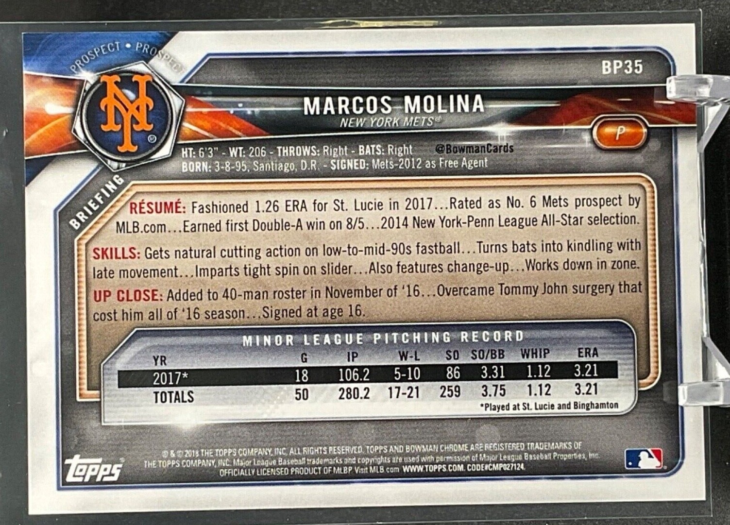 New York Mets *Choose Your Baseball Card* Inserts Rookies Autos (Updated 7/26) - Picture 366 of 512