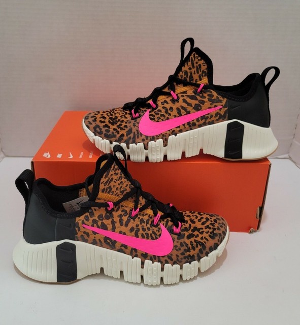 2020 wmns free metcon 3 leopard print
