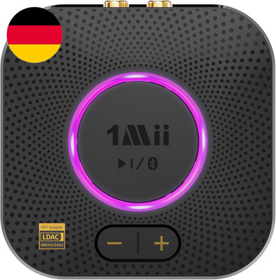1Mii B06S+ Bluetooth 5.3 Empfänger, Hifi Wireless Audio Adapter Mit LDAC, Lautst