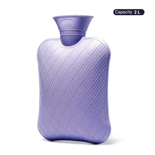 2L Hot Water Bottle for Back Pain Relief, Non-Toxic Pad Heat Cold Therapy US