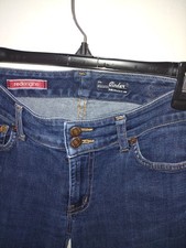 Red Engine Cinder slim straight leg blue jeans 28 x 28 sz 6 Made in the USA