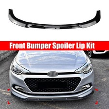 Frontstoßstange Lip Body Kit Schwarz Für 2015–2017 Hyundai I20 MK2 Pre-Facelift