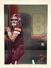 2024 Topps Signature Class Sam Hartman Chrome Rookie Card. rookie card picture