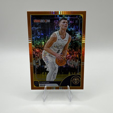 2025-26 NBA Hoops Christian Braun ORANGE FOIL #143 Denver Nuggets