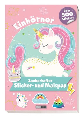 Panini | Einhörner: Zauberhafter Stick*r- und Malspaß | Taschenbuch | Deutsch