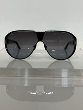 Tom Ford Vincenzo TF1072 01B Shiny Black Large Aviator Sunglasses 64mm