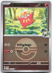 N's Darumaka (Poke Ball) 032/217 Ascended Heroes Common Reverse Holo
