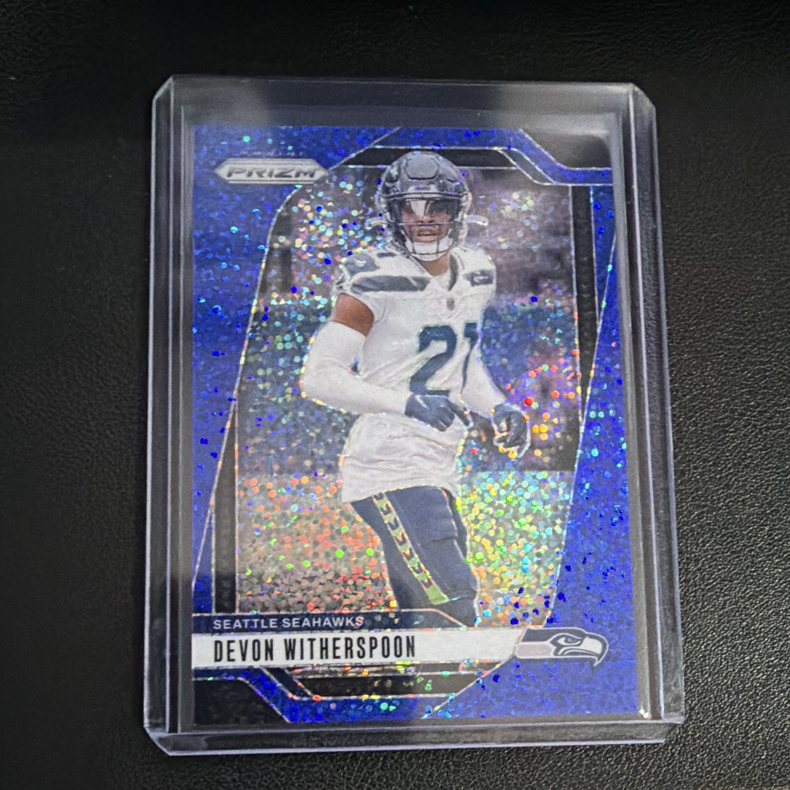 2024 Panini Prizm - Devon Witherspoon #263 Blue Sparkle Prizm /96