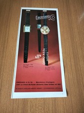 1967 EBERHARD REF. 20508 23127 18K ORO MODEL PIATTO OROLOGIO WATCH VINTAGE