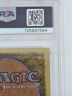 1993 MAGIC THE GATHERING COLLECTOR'S EDITION BLACK LOTUS NM PSA 7