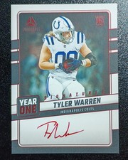 2025 PANINI LUMINANCE TYLER WARREN RED INK YEAR ONE SIGNATURES RC SSP YOS-TWN 