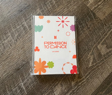 BTS PERMISSION TO DANCE ON STAGE in THE US Tour Postcard Book